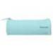 ESTUCHE PORTATODO LIDERPAPEL CLASSIC CILINDRICO ANCHO 210X70MM COLOR AZUL CELESTE
