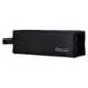 ESTUCHE PORTATODO MARCA LIDERPAPEL CLASSIC RECTANGULAR CON ASA 210X70MM NEGRO