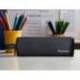 ESTUCHE PORTATODO MARCA LIDERPAPEL CLASSIC RECTANGULAR CON ASA 210X70MM NEGRO
