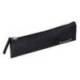 ESTUCHE PORTATODO MARCA LIDERPAPEL PLANO ESTRECHO UNA CREMALLERA 200X60 MM NEGRO