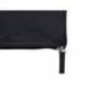 ESTUCHE PORTATODO MARCA LIDERPAPEL PLANO ANCHO UNA CREMALLERA 200X100 MM NEGRO