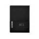CUADERNO CON GOMILLA ANTARTIK NOTES TAPA DURA DIN A4 HOJAS RAYAS NEGRO 100 HOJAS 80 GR FSC