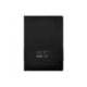 CUADERNO CON GOMILLA ANTARTIK NOTES TAPA DURA DIN A4 HOJAS LISAS NEGRO 100 HOJAS 80 GR FSC