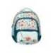 MOCHILA ESCOLAR MARCA LIDERPAPEL MULTIBOLSILLO INFANTIL CARS AZUL 350X110X270 MM