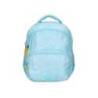 MOCHILA ESCOLAR MARCA LIDERPAPEL MULTIBOLSILLO INFANTIL FLOWERS AZUL 350X110X270 MM