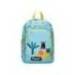 MOCHILA ESCOLAR LIDERPAPEL INFANTIL SAFARI DISEÑO LEON COLOR AZUL 330X100X250 MM