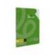 RECAMBIO MARCA LIDERPAPEL DIN A4 100 HOJAS 75 GR CUADRO 6 MM 4 TALADROS CON MARGEN