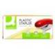 GRAPADORA MARCA Q-CONNECT KF14206 PLASTICO ABS ROJA CAPACIDAD 20 HOJAS