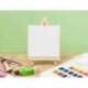 BASTIDOR MARCA LIDERCOLOR LIENZO GRAPADO LATERAL ALGODON 100% 20X20 CM