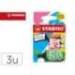 ROTULADOR MARCA STABILO BOSS MINI FLUORESCENTE BY SNOOZE ONE ESTUCHE DE 3 UNIDADES COLORES SURTIDOS