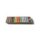 TEMPERA SOLIDA MARCA PLAYCOLOR TUTTI FRUTTI ONE CAJA DE 12 UNIDADES COLORES SURTIDOS