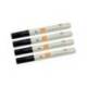 ROTULADOR MARCA NOBO PARA PIZARRA BLANCA PUNTA REDONDA 3 MM ECOLOGICO COLOR NEGRO BLISTER DE 4 UNIDADES