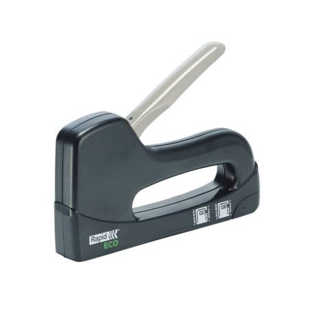 GRAPADORA MARCA RAPID CLAVADORA ECO COLOR NEGRO UTILIZA GRAPAS Nº 13 Y Nº 53