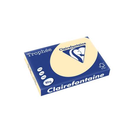 PAPEL COLOR MARCA TROPHEE A3 80GR ARENA PASTEL PAQUETE DE 500 HOJAS