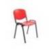 SILLA MARCA ROCADA CONFIDENTE ESTRUCTURA METALICA RESPALDO Y ASIENTO EN POLIMERO COLOR ROJO