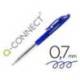 BOLIGRAFO MARCA Q-CONNECT RETRACTIL CON CLIP DISEÑO FINO TINTA ACEITE 0,7 MM COLOR AZUL