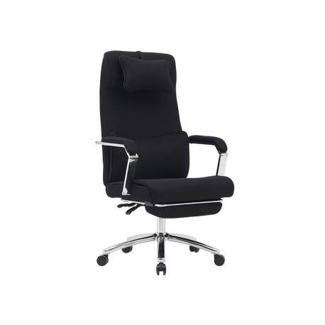SILLA MARCA Q-CONNECT DIRECCION RAVENNA MALLA BASE METALICA ALT MAX 1300 ANC 670 PROF 730 MM RUEDAS PREMIUM COLOR NEGRO
