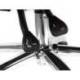 SILLA MARCA Q-CONNECT DIRECCION RAVENNA MALLA BASE METALICA ALT MAX 1300 ANC 670 PROF 730 MM RUEDAS PREMIUM COLOR NEGRO