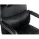 SILLA MARCA Q-CONNECT DIRECCION RAVENNA SIMIL PIEL BASE METALICA ALT MAX 1300 ANC 670 PROF 730 MM RUEDAS PREMIUM
