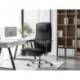 SILLA MARCA Q-CONNECT DIRECCION RAVENNA SIMIL PIEL BASE METALICA ALT MAX 1300 ANC 670 PROF 730 MM RUEDAS PREMIUM