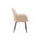 SILLA MARCA Q-CONNECT CONFIDENTE SIEMIONE BASE METALICA ALT MAX 820 ANC 570 PROF 580 COLOR MARRON ARENA
