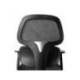 SILLA MARCA Q-CONNECT OFICINA ANCONA MALLA BASE METALICA ALT MAX 1110 ANC 660 PROF 590 RUEDAS PREMIUM COLOR NEGRO
