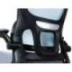 SILLA MARCA Q-CONNECT DIRECCION SORRENTO MALLA BASE METALICA ALT MAX 1320 ANC 650 PROF 600 MM RUEDAS PREMIUM AZUL GRIS
