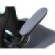 SILLA MARCA Q-CONNECT DIRECCION SORRENTO MALLA BASE METALICA ALT MAX 1320 ANC 650 PROF 600 MM RUEDAS PREMIUM AZUL GRIS