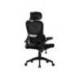 SILLA MARCA Q-CONNECT DIRECCION SORRENTO MALLA BASE METALICA ALT MAX 1320 ANC 650 PROF 600 MM RUEDAS PREMIUM NEGRO