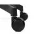 SILLA MARCA Q-CONNECT DIRECCION SORRENTO MALLA BASE METALICA ALT MAX 1320 ANC 650 PROF 600 MM RUEDAS PREMIUM NEGRO