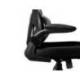 SILLA MARCA Q-CONNECT DIRECCION SORRENTO MALLA BASE METALICA ALT MAX 1320 ANC 650 PROF 600 MM RUEDAS PREMIUM NEGRO