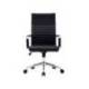 SILLA MARCA Q-CONNECT DIRECCION BOSA SIMIL PIEL BASE METALICA ALT MAX 1130 ANC 550 PROF 630 MM RUEDAS PREMIUM COLOR NEGRO