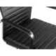SILLA MARCA Q-CONNECT DIRECCION BOSA SIMIL PIEL BASE METALICA ALT MAX 1130 ANC 550 PROF 630 MM RUEDAS PREMIUM COLOR NEGRO