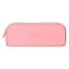 ESTUCHE PORTATODO ANTARTIK PRISMA SILICONA SOFT RECTANGULAR 185X50X75 MM COLOR ROSA CHICLE
