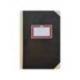 LIBRO CARTONE COSIDO MARCA FERNANDES FLECHA DIN A5+ RAYADO HORIZONTAL 50 HOJAS 100 GR NEGRO
