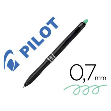 BOLIGRAFO PILOT FRIXION BALL PLUS BORRABLE 0,7 MM PUNTA MEDIA COLOR VERDE