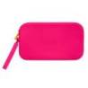 ESTUCHE PORTATODO ANTARTIK TROPICAL DIVE SILICONA SOFT RECTANGULAR 190X120X25 MM COLOR ROSA FUCSIA