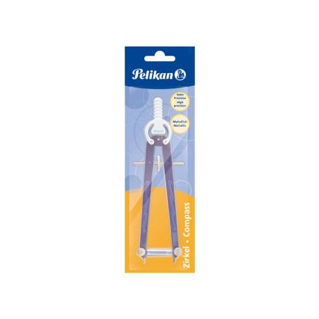 COMPAS MARCA PELIKAN MICROMETRICO CON RUEDA DE PRECISION EN BLISTER