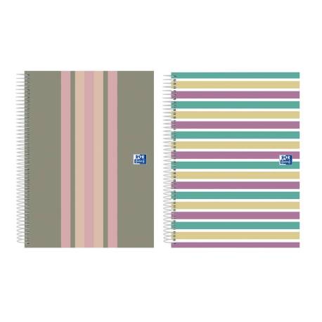 CUADERNO MARCA ESPIRAL OXFORD EUROPEANBOOK 5 TAPA EXTRADURA DIN A4+ 120 HOJAS HORIZONTAL