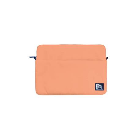 FUNDA PARA ORDENADOR PORTATIL MARCA OXFORD B-CASE RPET COLOR MELOCOTON 20X265X375 MM