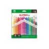 LAPICES DE COLORES MARCA ALPINO UP MINA PREMIUM CAJA DE 24 UNIDADES COLORES SURTIDOS