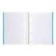 CUADERNO ESPIRAL MARCA LIDERPAPEL A4 MICRO WITTY TAPA DURA 120H 90GR CUADRO 5MM 5 BANDAS 4 TALADROS COLORES SURTIDOS