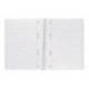 CUADERNO ESPIRAL MARCA LIDERPAPEL A5 MICRO SMART TAPA BLANDA 80H 75R HORIZONTAL 7MM DOBLE MARGEN 6 TALADROS COLORES