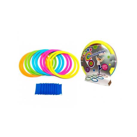 JUEGO DE RAYUELA HOPSCOTH RINGS DESIGNS PARA +3 AÑOS