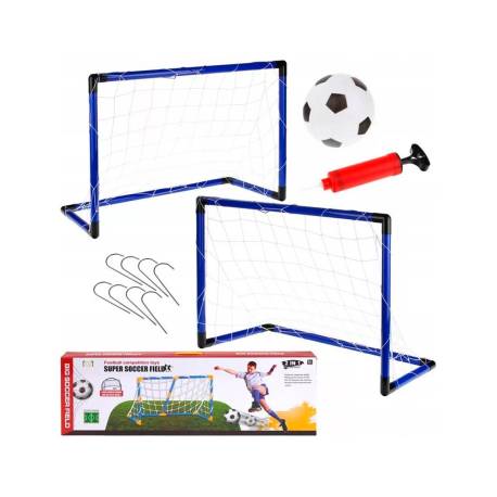 PORTERIAS DE FUTBOL MJD 2 EN 1 PARA +6 AÑOS