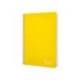 CUADERNO ESPIRAL MARCA LIDERPAPEL DIN A5 WITTY TAPA DURA 80H 90GR CUADRO 4MM CON MARGEN COLOR AMARILLO