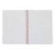 CUADERNO ESPIRAL MARCA LIDERPAPEL DIN A5 WITTY TAPA DURA 80H 90GR CUADRO 4MM CON MARGEN COLOR NARANJA