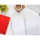 CUADERNO ESPIRAL MARCA LIDERPAPEL DIN A5 SMART TAPA BLANDA 40H 75GR CUADRO 4MM CON MARGEN COLORES SURTIDOS
