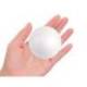 FIGURA DE ESPUMA BLANCA MARCA LIDERPAPEL BOLA DE 7 CM BOLSA CON 6 UNIDADES
