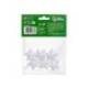 FIGURA DE ESPUMA BLANCA MARCA LIDERPAPEL ESTRELLA DE 4 CM BOLSA CON 6 UNIDADES